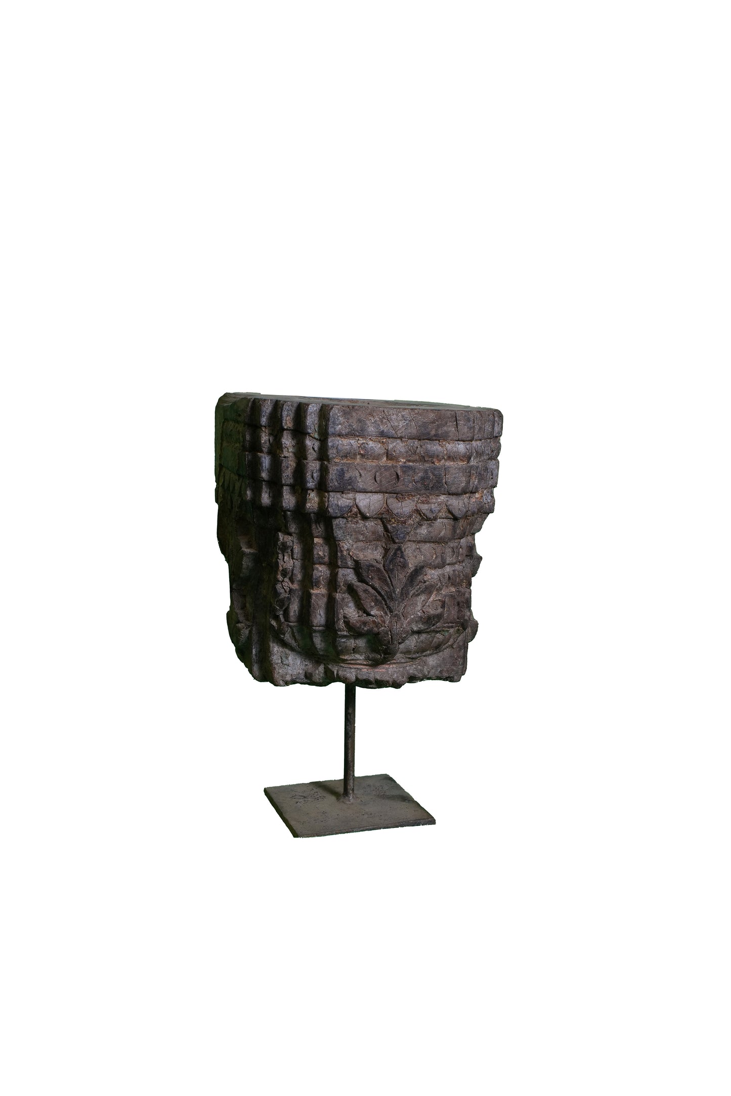 Wooden Block Candle Holder - CS001
