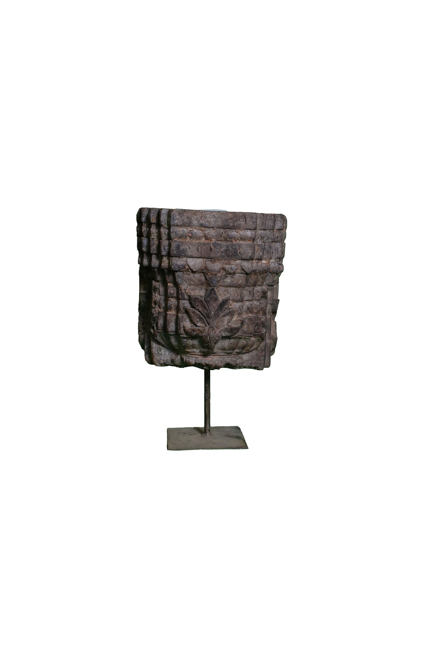 Wooden Block Candle Holder - CS001