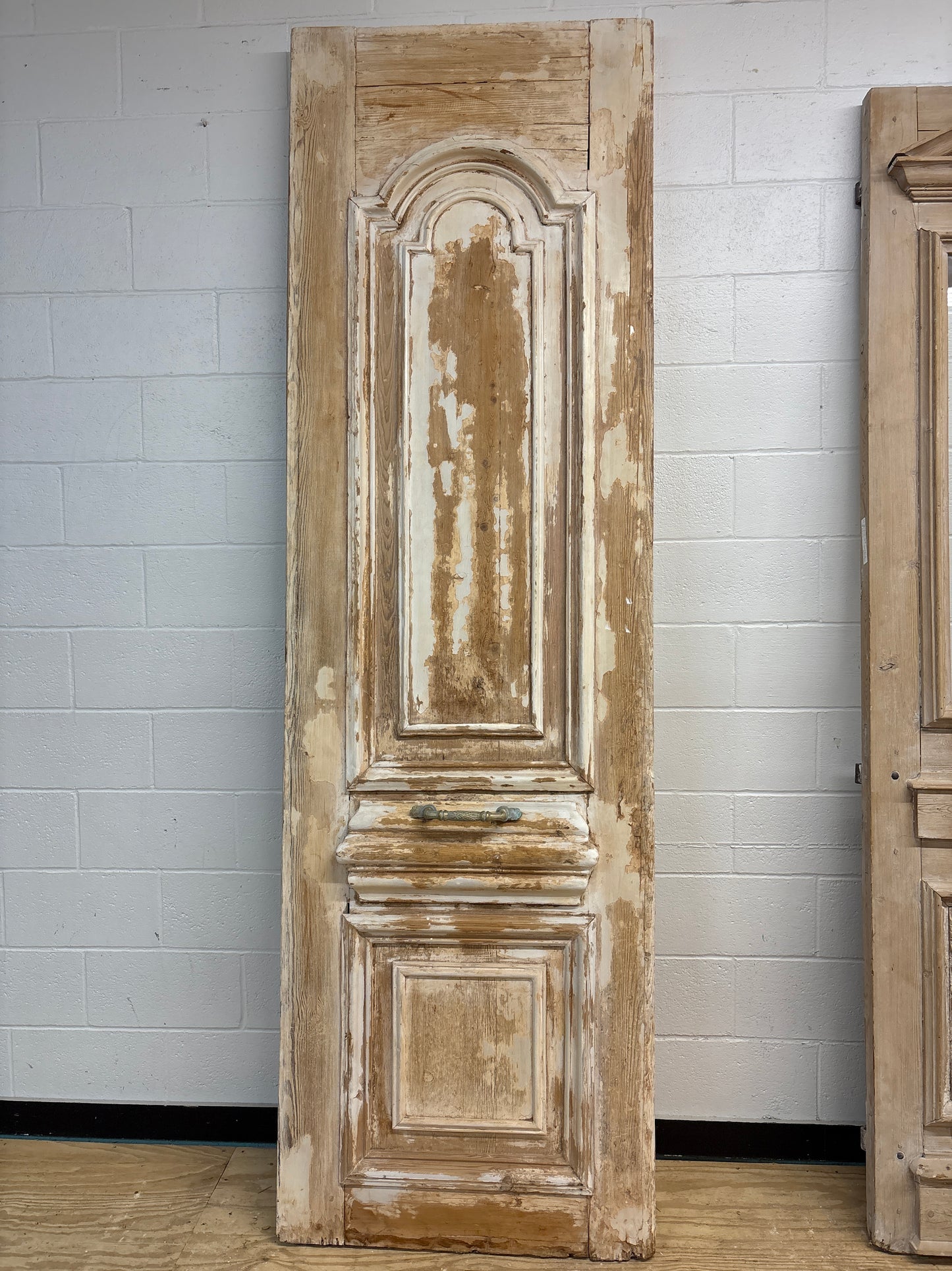 European Solid Single with Carved Panels - HJA046166