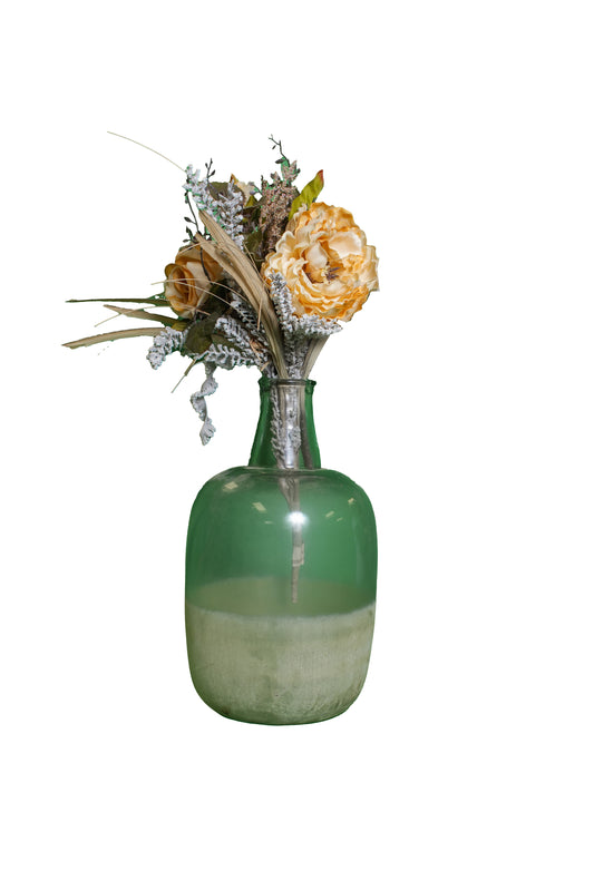 Acid Wash Glass Jar - GB004